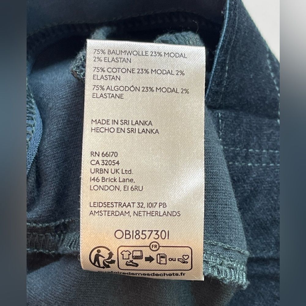 Anthropologie x Pilcro Retro Flare velvet Pants Jeans Sea green. 33 - Picture 7 of 9